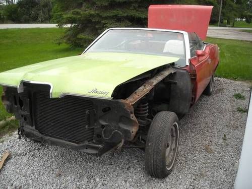 1971 mercury cougar xr-7 convertible 5.8l