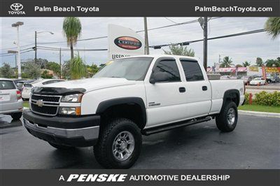 2007 chevrolet silverado 4wd crew cab duramax diesel allison transmission fl