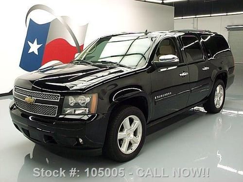 2008 chevy suburban ltz 4x4 sunroof nav dvd rear cam!! texas direct auto