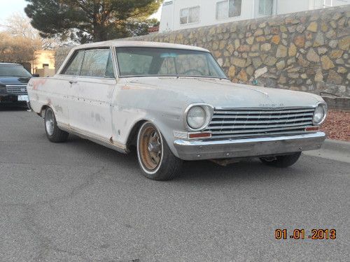 1963 chevrolet nova ss project car hot street rat rod 63 true ss