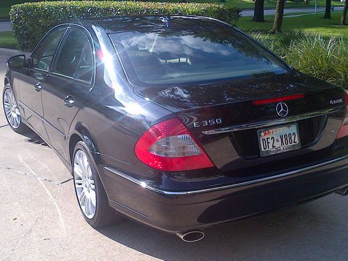 2008 mercedes-benz e350 4matic sedan 4-door 3.5l  with dealer extended warranty