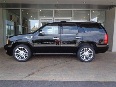 2013 cadillac escalade platinum edition $83k msrp nav leather dvd's 22" wheels!!