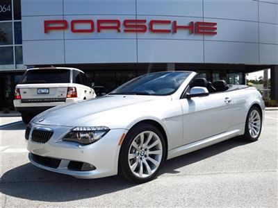 2010 bmw 650i convertible. showroom condition! 17k miles. call 239.225.7601