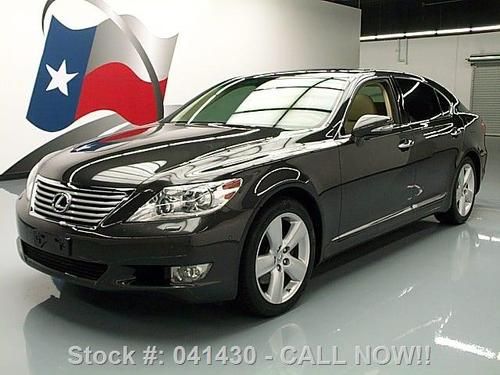 2010 lexus ls460 l sunroof nav rear cam vent seats 31k texas direct auto