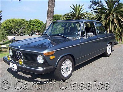 74 2002 tii *5 speed + sunroof-restoration history w/receipts*california car*