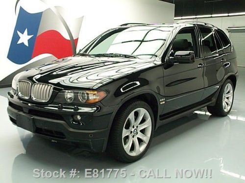 2004 bmw x5 4.8is awd pano sunroof htd leather 20&#039;s 67k texas direct auto