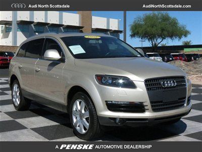 2008 audi q7-v6-awd- clean car fax- leather- pano roof- bluetooth -75k miles