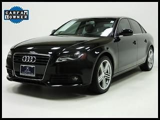 2011 audi a4 fronttrak 2.0t premium plus snrf lthr navi back up cam cd bluetooth