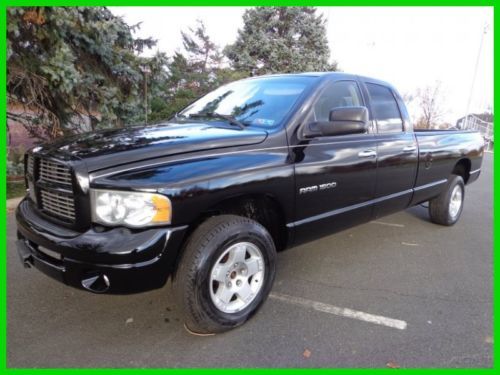 2003 dodge ram 1500 crew cab 4x4 slt pickup leather loaded 8ft bed no reserve