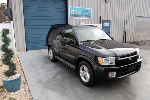 One owner 2002 infiniti qx4 4wd sunroof leather alloy hitch v6 02 qx 4 4x4 awd