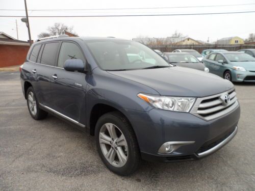 Hail sale new 2013 toyota highlander 4wd limited discounted $7000