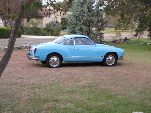 Vw volkswagen karmann ghia 1973 - olympic blue