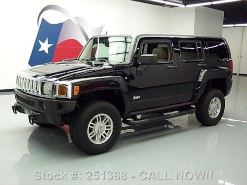 2007 hummer h3 4x4 auto sunroof heated leather 37k mi! texas direct auto