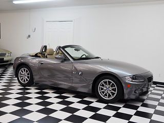 2005 bmw z4 2.5 auto premium pkg htd seats only 44k mi sterling/tan mint