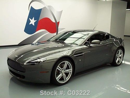 2007 aston martin v8 vantage coupe 6-speed nav 19&#039;s 26k texas direct auto