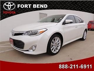 2013 toyota avalon limited camera bluetooth navigation satellite certified