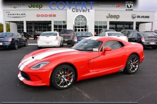 Red  viper gts, laguna interior,white stripes,venom-hyper wheels,high perf audio