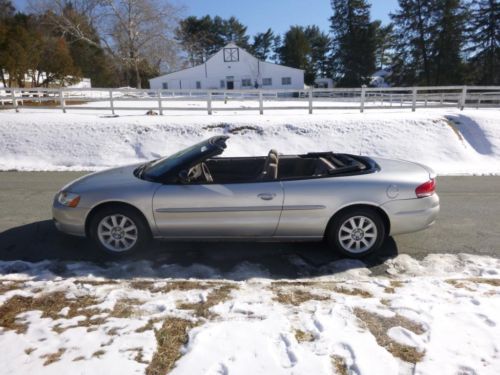 2003 chrysler sebring convertible gtc one owner good miles no reserve