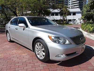 Florida stunning 2008 lexus ls 460 luxury sedan carfax certified heated leather