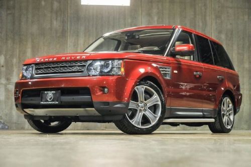 2010 land rover range rover sport sc! adaptive cruise! ext leather! only 14k mi!