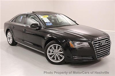 4dr sdn &#039;12 a8 v8 awd like new low mi full factory warranty *lemon law* low mile