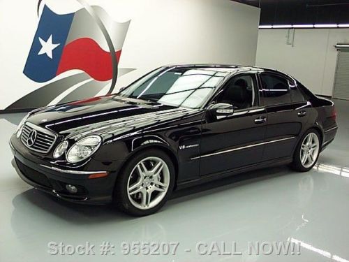 2006 mercedes-benz e55 amg sunroof nav vent seats 69k! texas direct auto