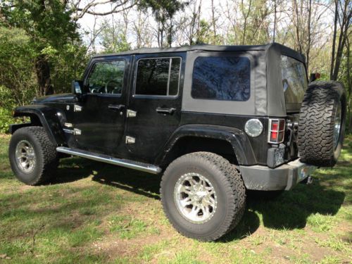 Jeep wrangler sahara unlimited terraflex lift lifted