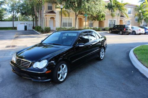 2007 mercedes-benz c230 sport sedan 4-door 2.5l v6 clean carfax!! non smoker!!!