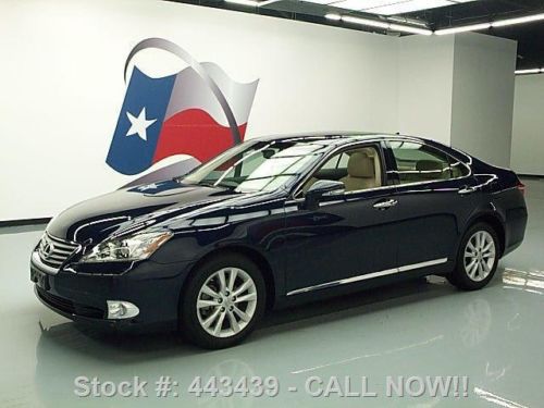 2011 lexus es350 climate seats sunroof nav rear cam 17k texas direct auto