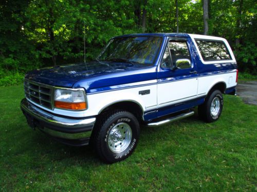 1995 bronco only 102k actual miles! original paint! 5.0 liter v8 gorgeous!