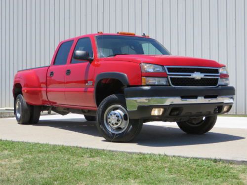 07 k3500hd lt1 6.6 duramax (lbz) 6spd allison 4x4 lwb 17-records carfax diesel