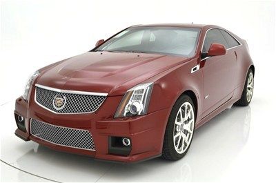 New 2012 cts-v coupe crystal red, auto, polished wheels