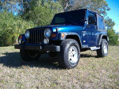 2001 jeep wrangler automatic 4.0 l no reserve