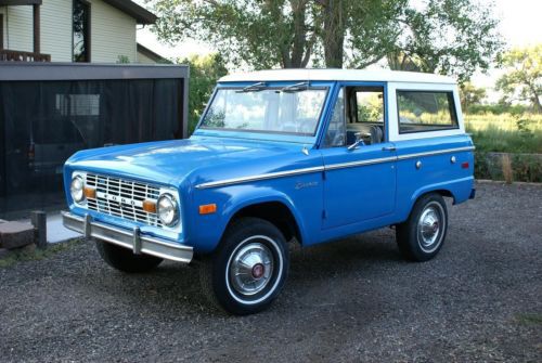 1973 ford bronco uncut original v8 classic