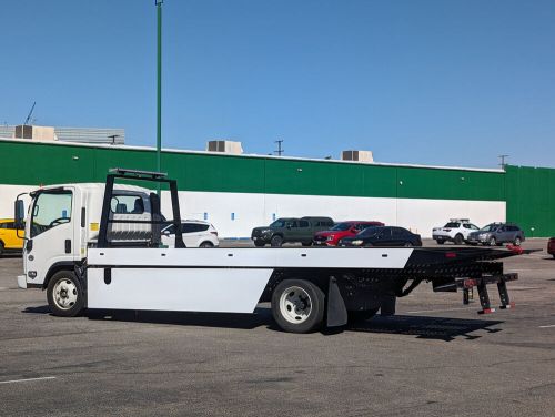 2021 isuzu nrr 21ft bed tow truck diesel