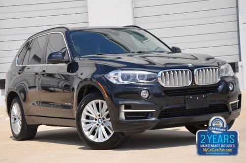 2014 bmw x5 xdrive50i $75k msrp rear shade pkg lane asist nice