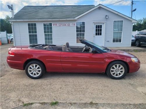 2003 chrysler sebring gtc convertible salvage rebuildable repairable