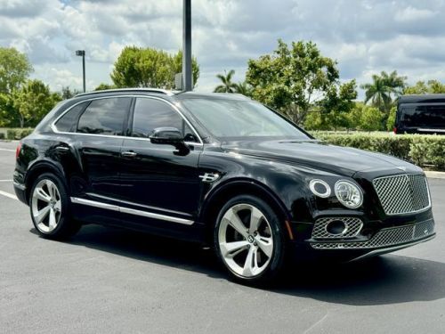 2018 bentley bentayga black edition sedan 4d