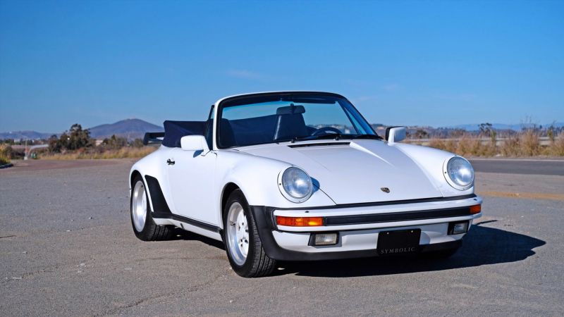 1988 porsche 911 turbo cabriolet