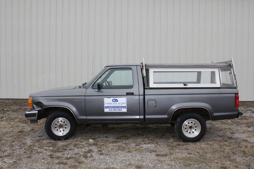 1992 ford ranger custom standard cab pickup 2-door 2.3l