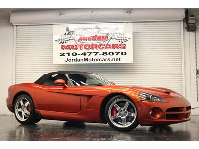 2005 viper srt 10 / convertible  manual 8.3l copperhead orange