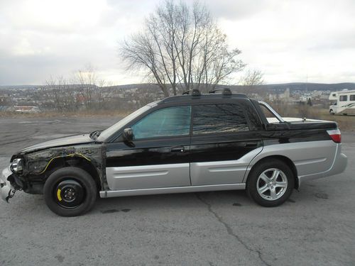 2003 subaru baja base crew cab pickup 4-door 2.5l salvage wrecked repairable