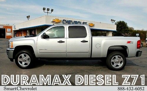 2013 chevrolet silverado 2500hd lt duramax diesel crew cab leather tow package