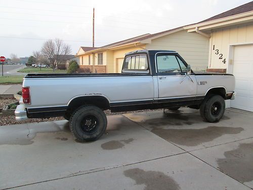 1987 dodge power ram 4x4 power wagon