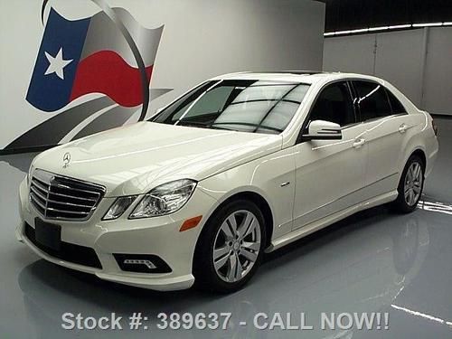 2011 mercedes-benz e350 sport p1 diesel sunroof nav 40k texas direct auto