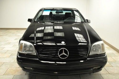 1998 mercedes-benz cl500 blk/blk low mi 4yr warranty