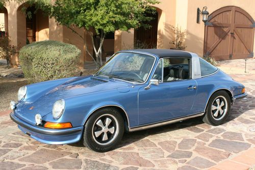 Exceptional 1973 porsche 911e targa. fully documented #s matching