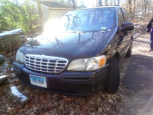 99 chevy venture mini van fwd 110k mi new tires title carfax docs low reserve!