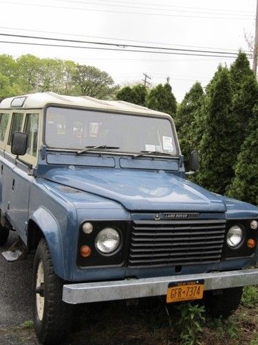 1983 land rover 110 station wagon, 3.5l v8 defender