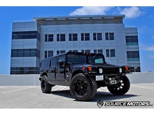 Hummer h1 wagon, 20" wheels, leather, navigation, momo, exhaust system, winch